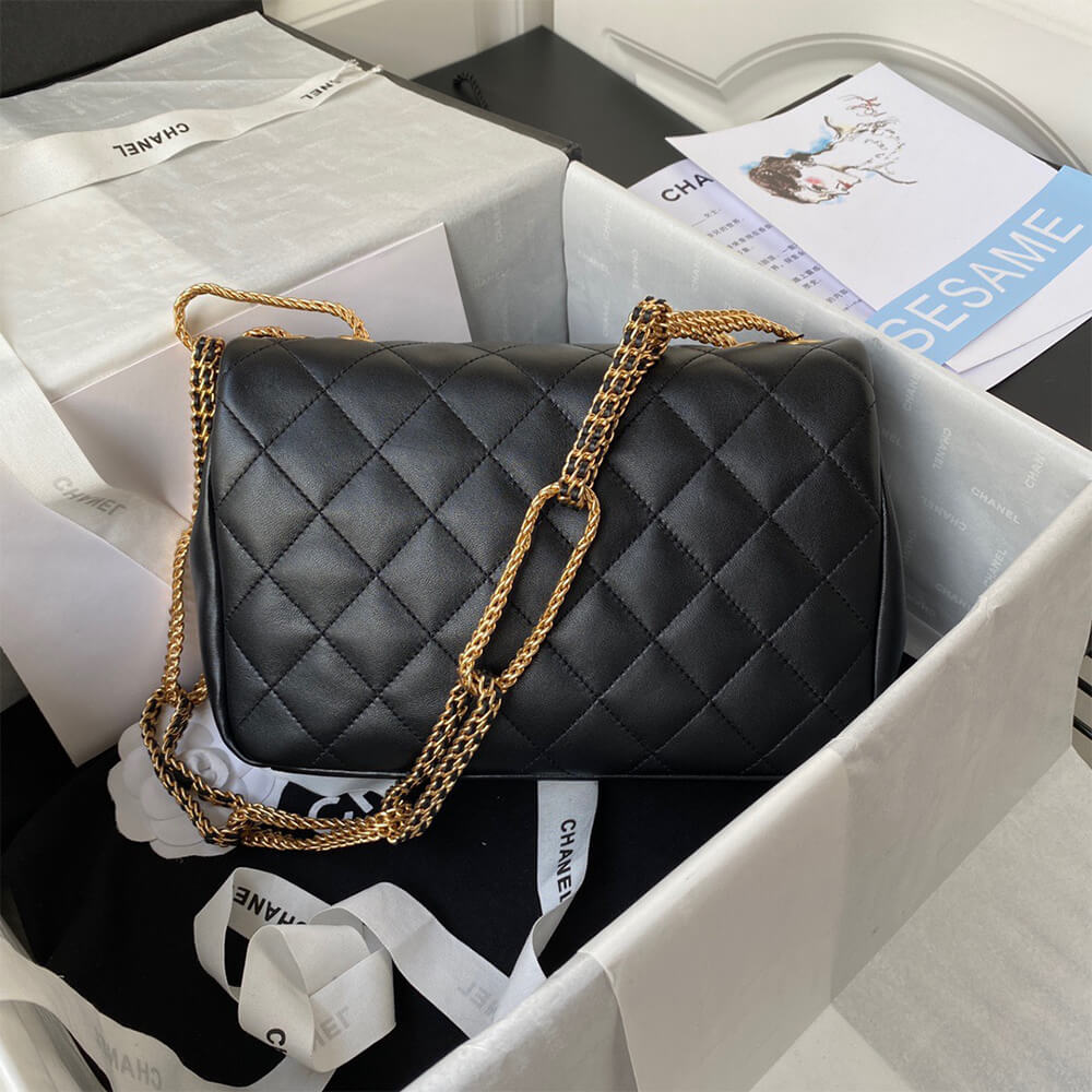 Ch**el flap bag