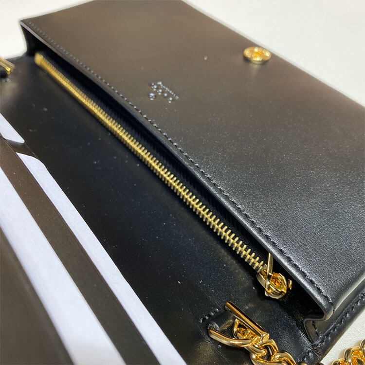 G*u*i horsebit 1955 wallet with chain
