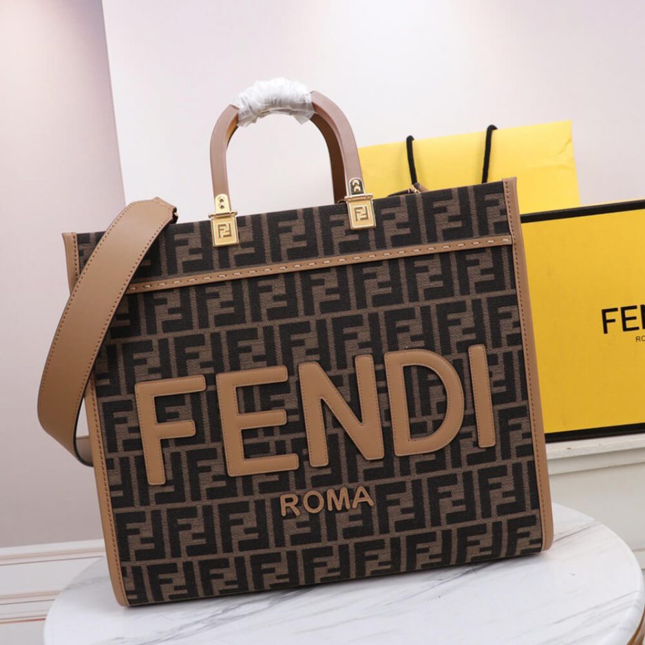 F**di medium sunshine tote