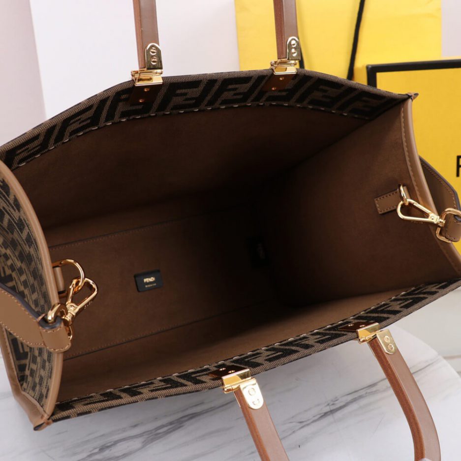 F**di medium sunshine tote